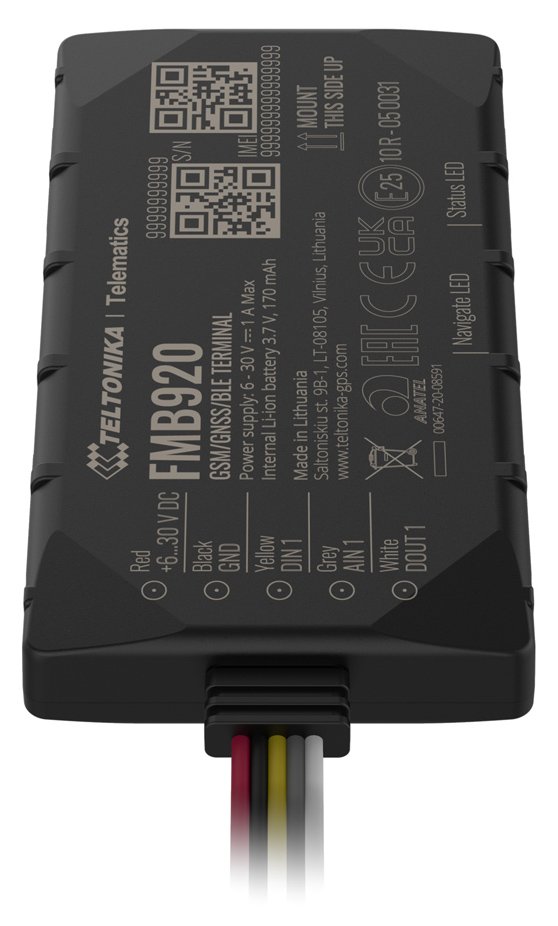 TELTONIKA GPS Tracker αυτοκινήτου FMB920, GSM/GPRS/GNSS, Bluetooth - Image 3