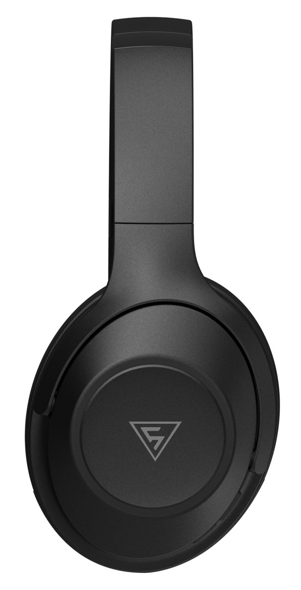 DOQAUS headphones FOCUS 5, ασύρματα & ενσύρματα, Φ40mm, 1000mAh, μαύρα - Image 2