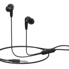 Alternative view of CELEBRAT earphones με μικρόφωνο G26, 3.5mm σύνδεση, Φ10mm, 1.2m, μαύρα