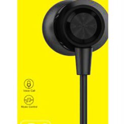 CELEBRAT earphones με μικρόφωνο G4, 3.5mm σύνδεση, Φ10mm, 1.2m, μαύρο