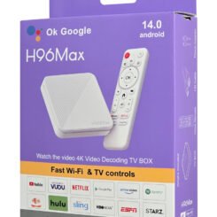 Alternative view of H96 MAX TV Box H313, 4K, 2/16GB, WiFi 6, Bluetooth, Android 14