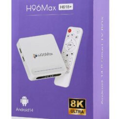 Alternative view of H96 MAX TV Box H618 Plus, 8K, 4/32GB, WiFi 6, Bluetooth, Android 14
