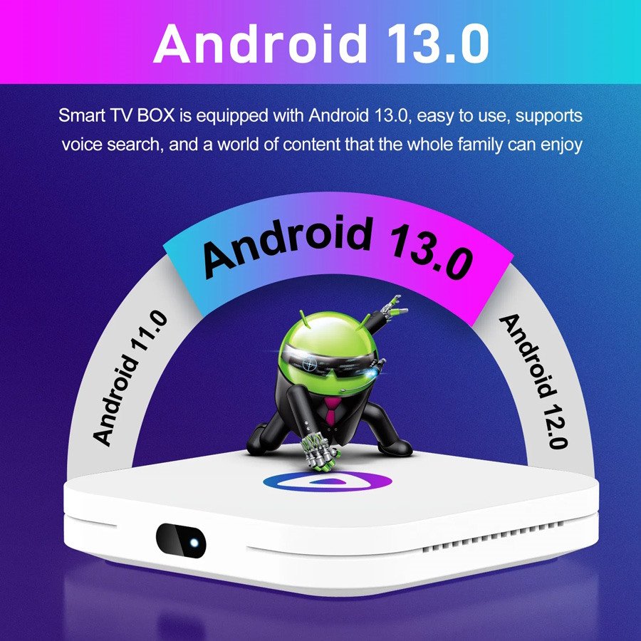 H96 MAX TV Box Μ1, 8K, RK3528, 4/64GB, WiFi, Bluetooth, Android 13 - Image 2