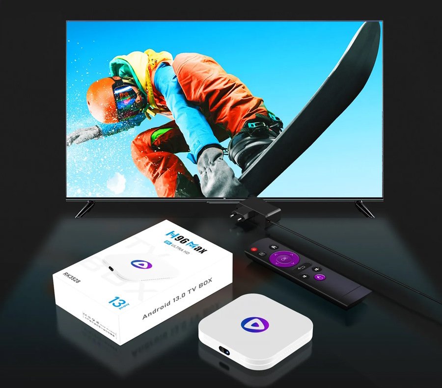 H96 MAX TV Box Μ1, 8K, RK3528, 4/64GB, WiFi, Bluetooth, Android 13 - Image 5
