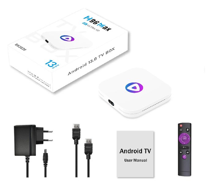 H96 MAX TV Box Μ1, 8K, RK3528, 4/64GB, WiFi, Bluetooth, Android 13 - Image 6