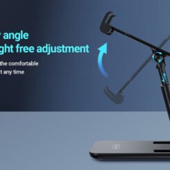 Alternative view of CELEBRAT βάση smartphone/tablet HC-18, foldable, μαύρη