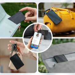 MILI ψηφιακή επαγγελματική κάρτα & tracker MiCard Duo για iOS & Android συσκευές, NFC, Bluetooth, μαύρο