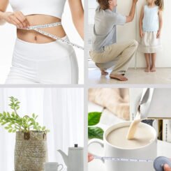 Μεζούρα μέτρησης σώματος HUH-0135, διπλής όψεως, 2m, μπλε