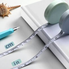 Alternative view of Μεζούρα μέτρησης σώματος HUH-0135, διπλής όψεως, 2m, μπλε