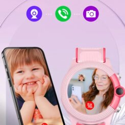 INTIME GPS smartwatch για παιδιά IT-052, 1.28", camera, 4G, IPX7, μπλε