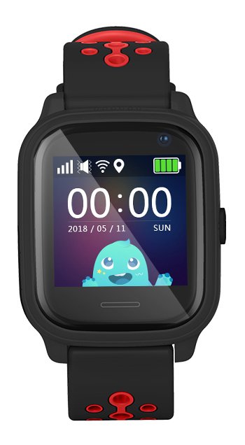 INTIME GPS smartwatch για παιδιά IT-54, 1.33", camera, 2G, IPX7, μαύρο - Image 2