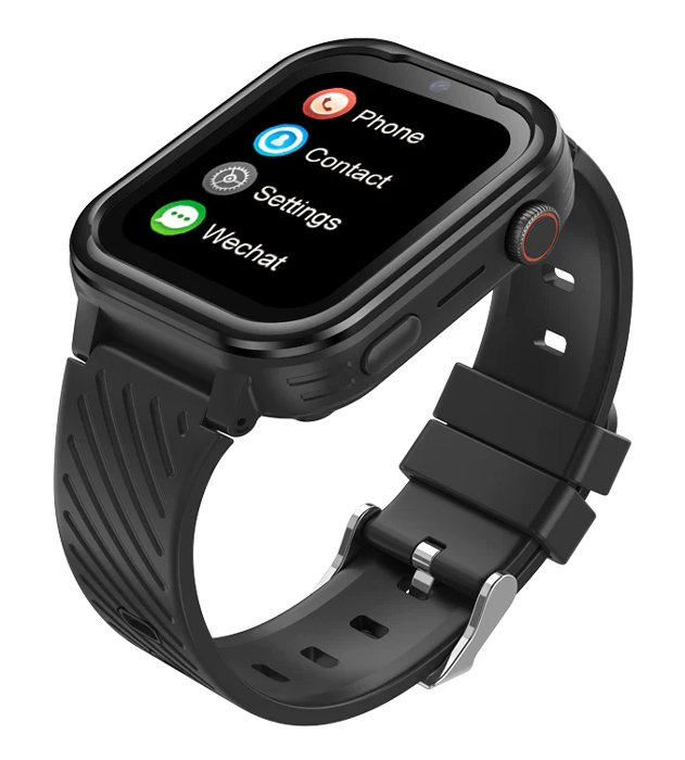 INTIME GPS smartwatch για παιδιά IT-061, 1.85", κάμερα, 4G, IPX7, μαύρο - Image 5