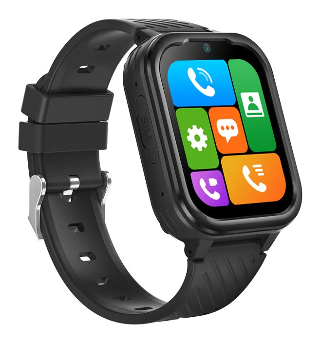INTIME GPS smartwatch για παιδιά IT-061, 1.85", κάμερα, 4G, IPX7, μαύρο - Image 6