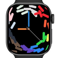 Alternative view of INTIME smartwatch A10 Pro με 2x λουράκια, heart rate, 2.04" AMOLED, IP65, μαύρο