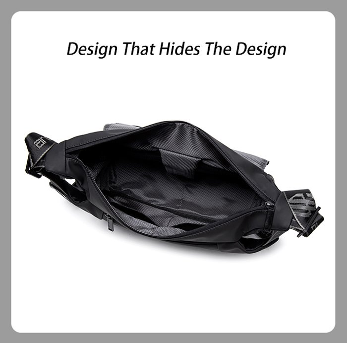 ARCTIC HUNTER τσάντα ώμου K00152 με θήκη tablet, 13L, μαύρη - Image 2