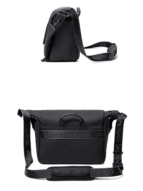 ARCTIC HUNTER τσάντα ώμου K00152 με θήκη tablet, 13L, μαύρη - Image 3