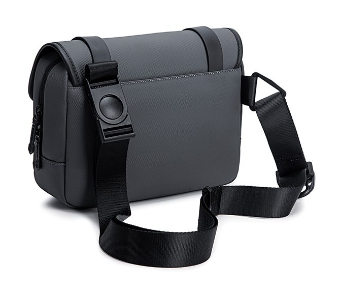 ARCTIC HUNTER τσάντα ώμου K00568 με θήκη tablet, 4L, γκρι - Image 2