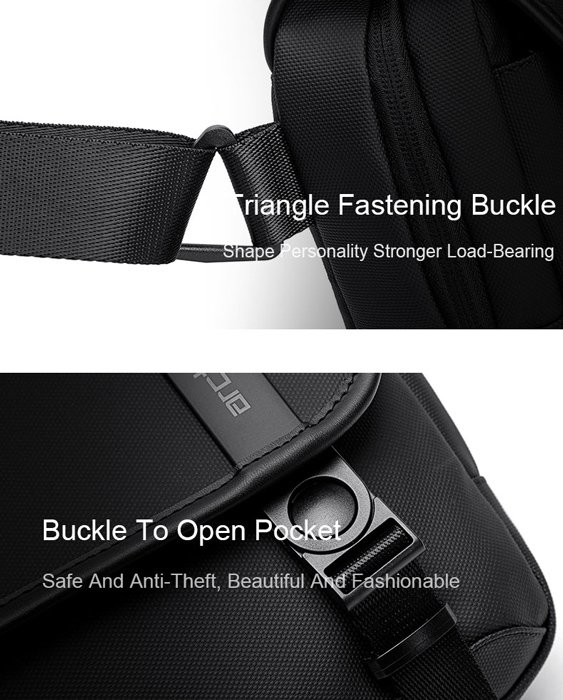 ARCTIC HUNTER τσάντα ώμου K00568 με θήκη tablet, 4L, γκρι - Image 4