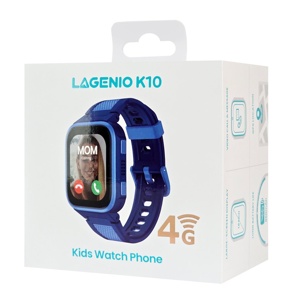 LAGENIO GPS smartwatch για παιδιά K10, 1.8", με κάμερα, 4G, IP68, ροζ - Image 7