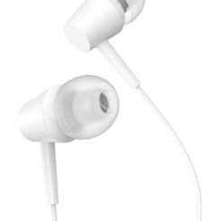 Alternative view of KAKUSIGA earphones με μικρόφωνο KSC-1303, 3.5mm σύνδεση, 10mm, 1.1m, λευκά