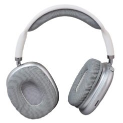 KAKUSIGA headphones KSC-1466, ασύρματα & ενσύρματα, micro SD, 40mm, 400mAh, ασημί