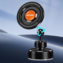 Alternative view of KAKUSIGA βάση smartphone αυτοκινήτου KSC-1718 για ταμπλό, μαγνητική, μαύρη