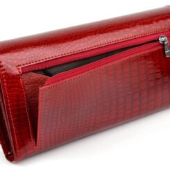 Alternative view of HENGHUANG γυναικείο πορτοφόλι LBAG-0008, δερμάτινο, κόκκινο