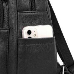 Alternative view of BALIDAISHU γυναικεία τσάντα πλάτης LBAG-0009, μαύρη