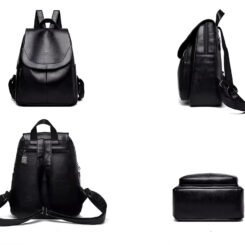 Alternative view of BALIDAISHU γυναικεία τσάντα πλάτης LBAG-0030, μαύρη