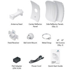 Alternative view of UBIQUITI LiteBeam M5 airMAX CPE Access Point LBE-M5-23, 23dBi, 5GHz