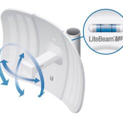 UBIQUITI LiteBeam M5 airMAX CPE Access Point LBE-M5-23, 23dBi, 5GHz