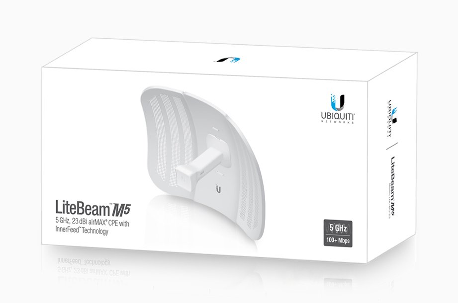 UBIQUITI LiteBeam M5 airMAX CPE Access Point LBE-M5-23, 23dBi, 5GHz - Image 3