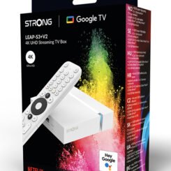 Alternative view of STRONG TV Box LEAP-S3+ V2, Google/Netflix πιστοποίηση, 4K, WiFi, Android 11