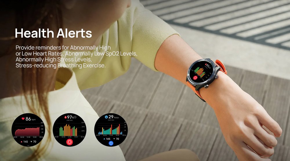 MIBRO smartwatch A3, heart rate, 1.39" IPS, GPS, 2 ATM, γκρι - Image 5