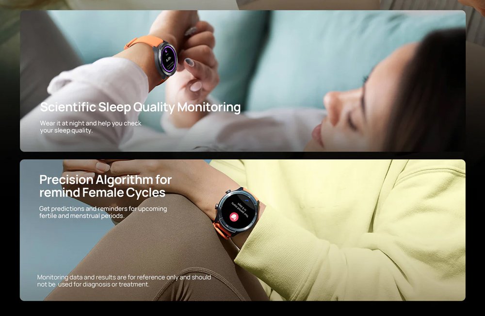 MIBRO smartwatch A3, heart rate, 1.39" IPS, GPS, 2 ATM, γκρι - Image 6