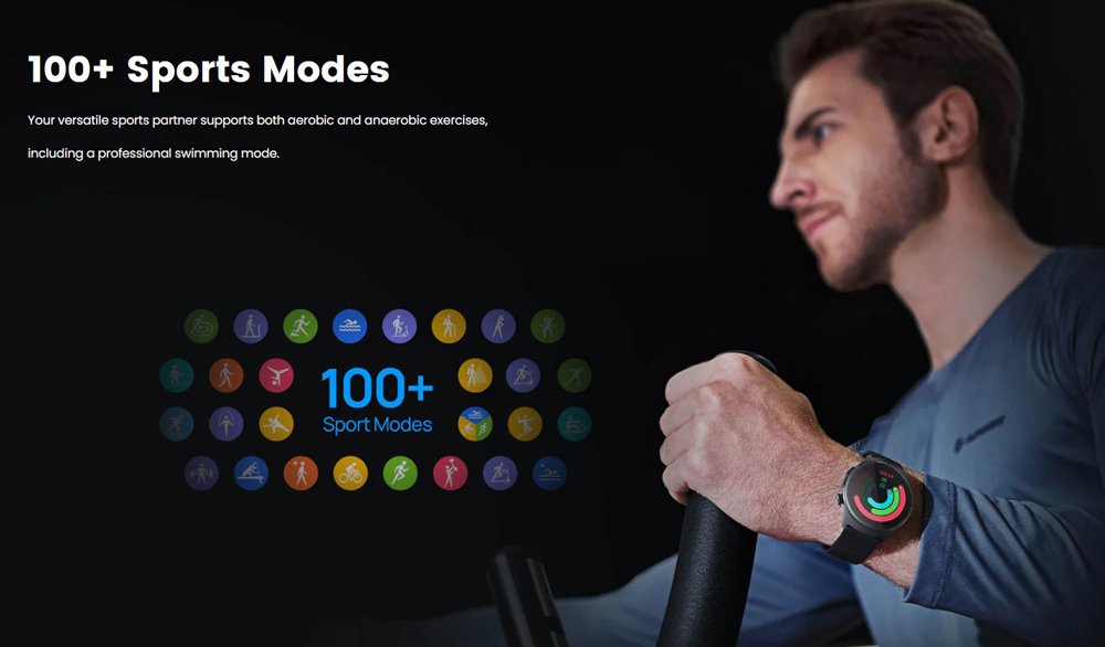 MIBRO smartwatch Lite 3 με 2x λουράκια, heart rate, 1.3" AMOLED, 2 ATM, γκρι/καφέ - Image 7