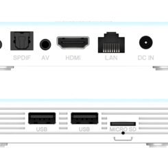 Alternative view of MECOOL TV Box KM2 Plus Deluxe, Google πιστοποίηση, 4K, WiFi, Android 11