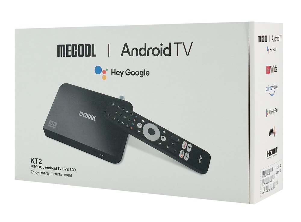 MECOOL TV Box KT2 με ψηφιακό δέκτη DVB-T2, 4K, 2/32GB, WiFi, Google/Netflix πιστοποίηση, Android 11 - Image 6