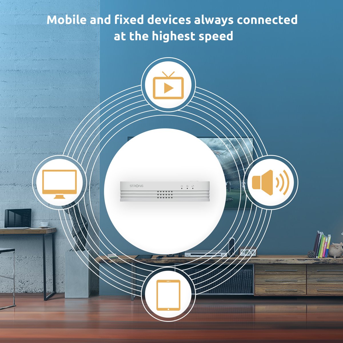STRONG WiFi Mesh Home Kit ATRIA 1200 V2, 1200Mbps Dual Band, 3τμχ - Image 3
