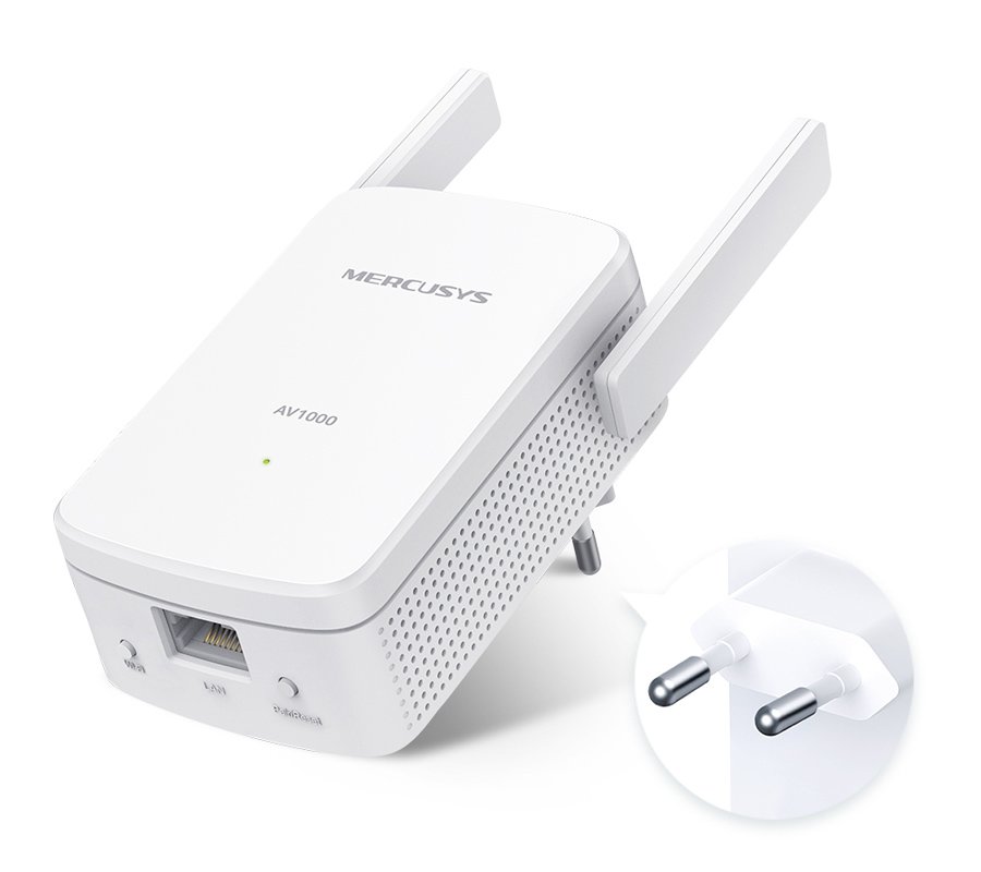 MERCUSYS Powerline Extender MP510 Kit, AV1000 Gigabit, WiFi, Ver: 1.0 - Image 2
