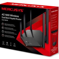 Alternative view of MERCUSYS Gigabit Router MR50G, WiFi 1900Mbps AC1900, Dual Band, Ver. 1.0