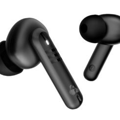Alternative view of POWERTECH earphones με θήκη φόρτισης PT-1227, TWS, ENC, 30/480mAh, μαύρα