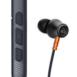 Alternative view of POWERTECH earphones PT-1228 με μαγνήτη, Bluetooth ENC 10mm 180mAh, μαύρα