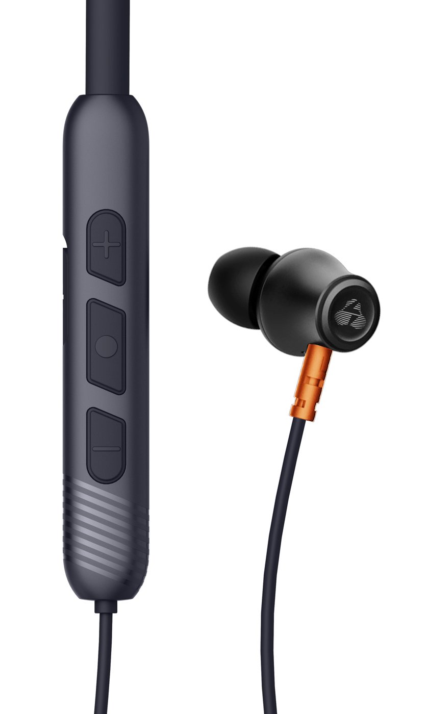 POWERTECH earphones PT-1228 με μαγνήτη, Bluetooth ENC 10mm 180mAh, μαύρα - Image 2