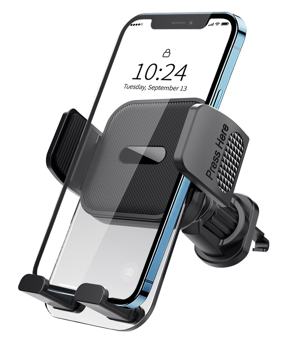 POWERTECH βάση smartphone αυτοκινήτου PT-1239 για αεραγωγούς, μαύρη - Image 3