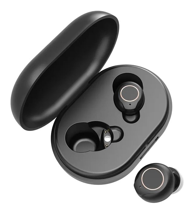 POWERTECH ακουστικά βαρηκοΐας PT-1247 με θήκη, επαναφορτιζόμενα, μαύρα - Image 5