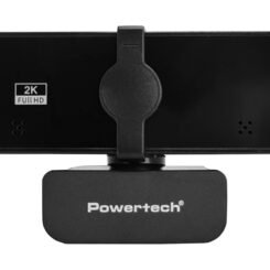 POWERTECH web camera PT-1291, 5MP, 2K Quad HD, αυτόματη εστίαση, 1.5m, μαύρη