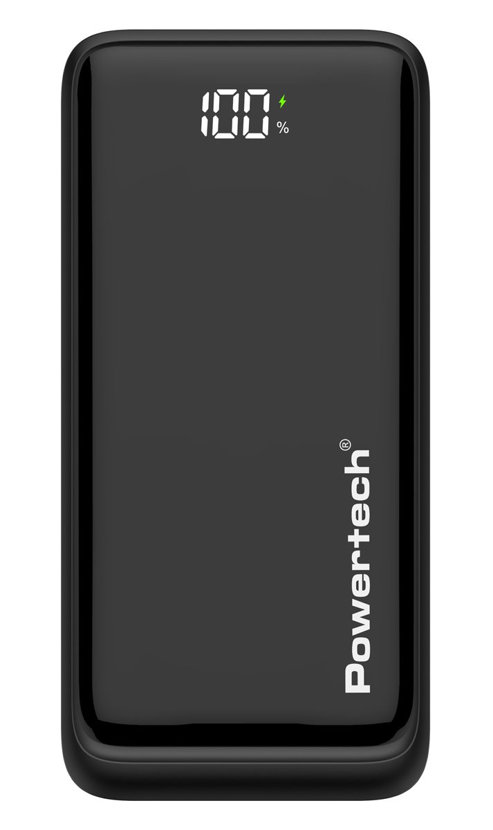 POWERTECH power bank PT-1327 με οθόνη, 20000mAh, 22.5W, μαύρο - Image 3