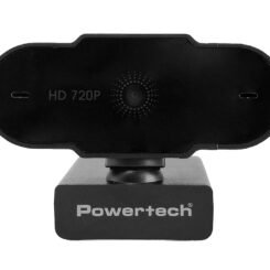 POWERTECH web camera PT-1426, 0.9MP, 720p HD, fixed εστίαση, 1.5m, μαύρη