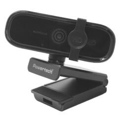 Alternative view of POWERTECH web camera PT-1427, 5MP, 2K QHD, αυτόματη εστίαση, 1.5m, μαύρη